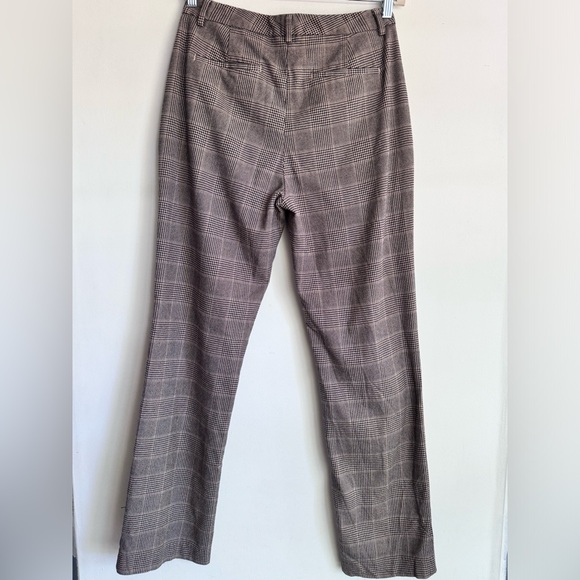 L.L. Bean Vintage Womens Windowpane Cotton Trousers Classic Fit Size 8 M/T Lined - Picture 5 of 10